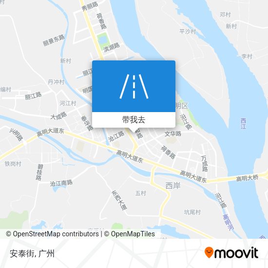 安泰街地图