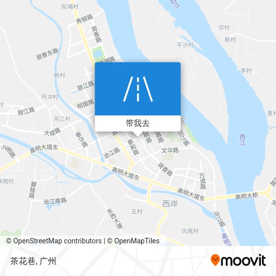 茶花巷地图