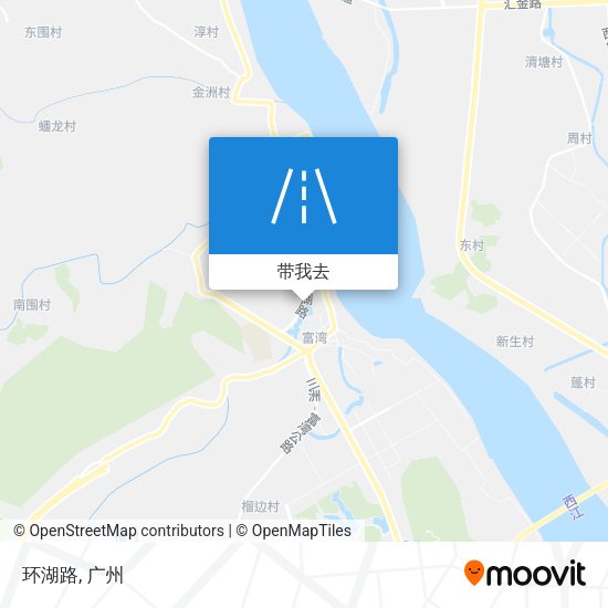 环湖路地图