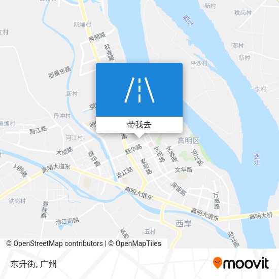 东升街地图
