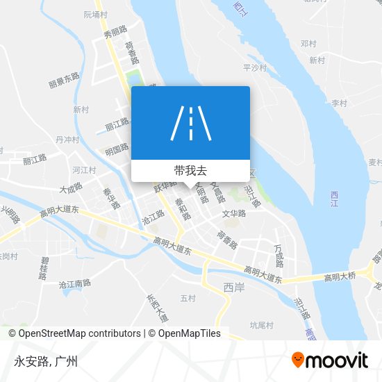 永安路地图