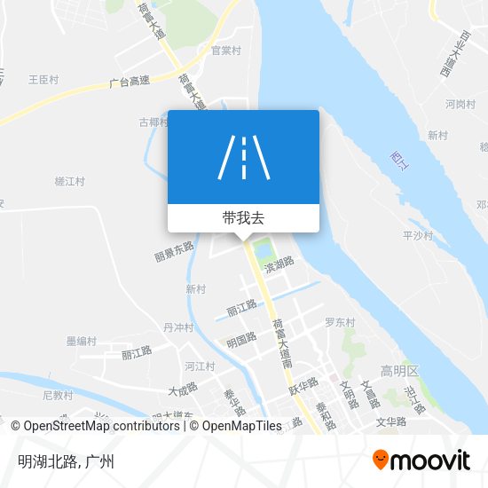 明湖北路地图