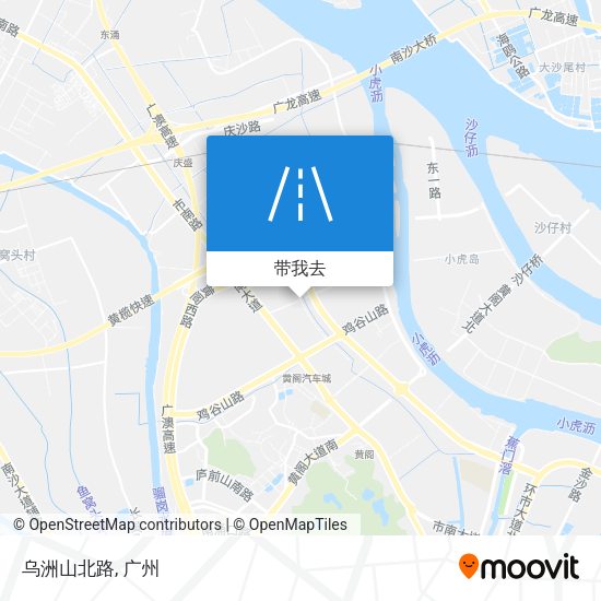 乌洲山北路地图