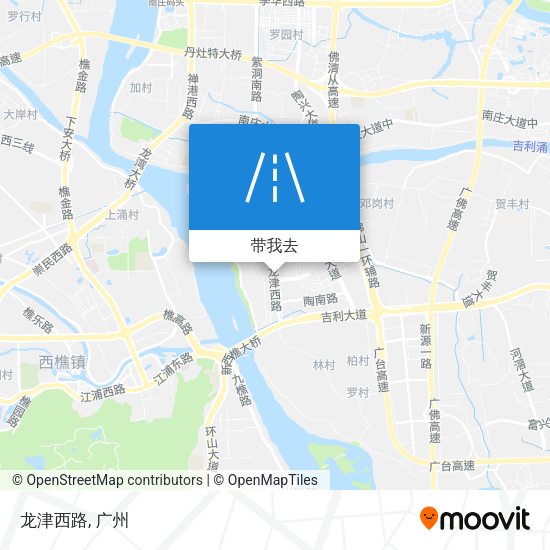 龙津西路地图