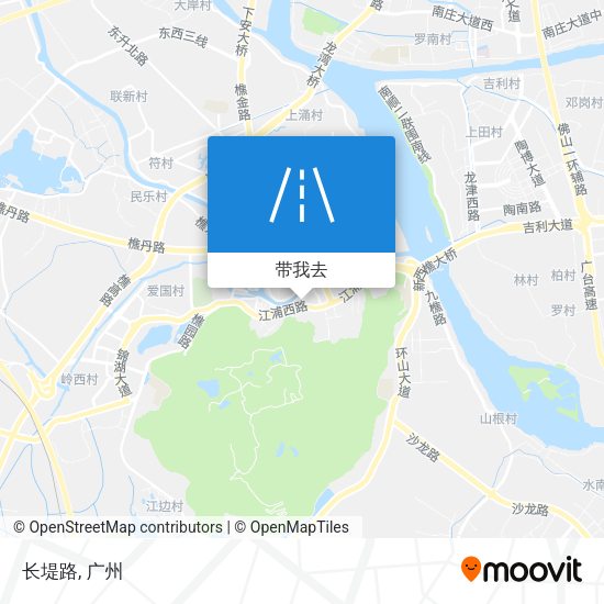 长堤路地图