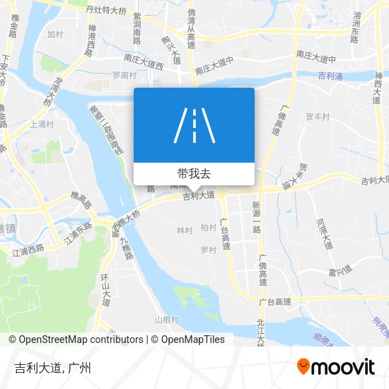 吉利大道地图