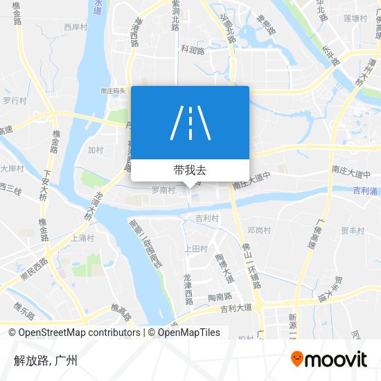 解放路地图