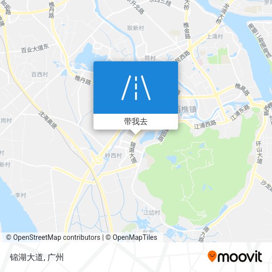 锦湖大道地图