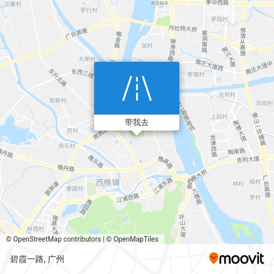 碧霞一路地图