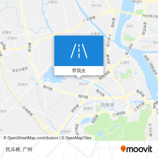 民乐桥地图