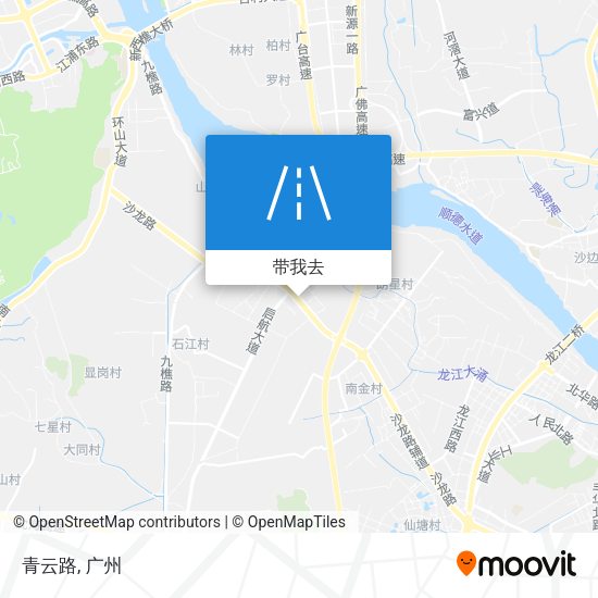 青云路地图