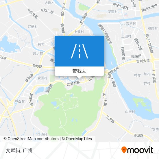文武街地图