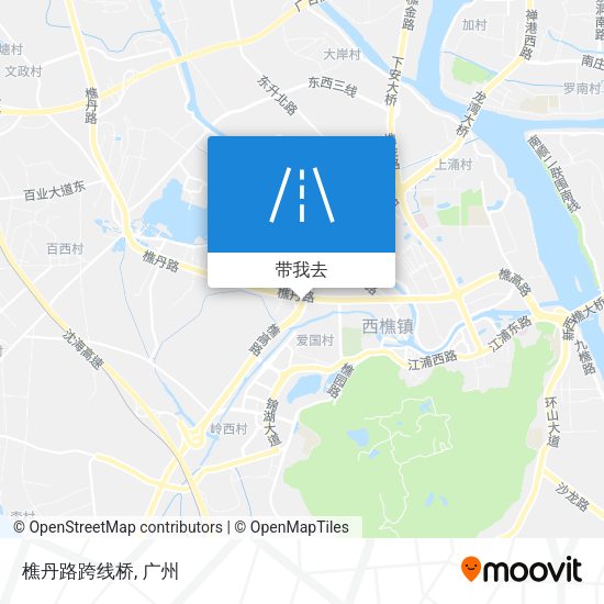 樵丹路跨线桥地图