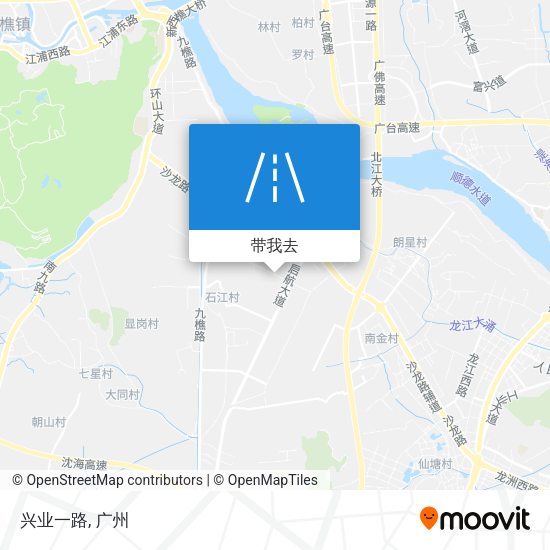 兴业一路地图