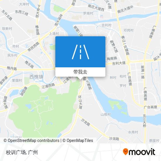 校训广场地图