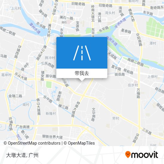 大墩大道地图