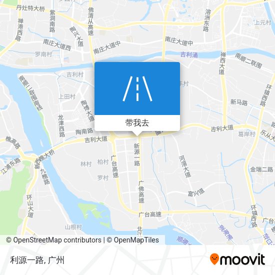利源一路地图