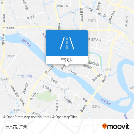 乐六路地图