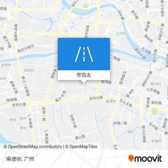 南便街地图