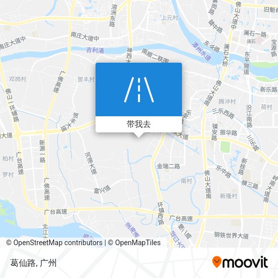 葛仙路地图