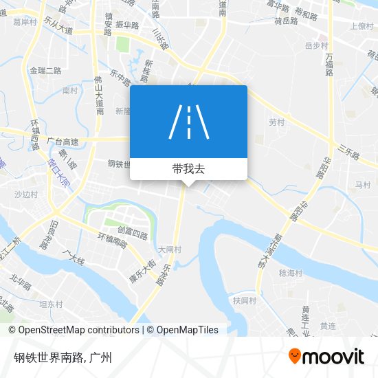 钢铁世界南路地图