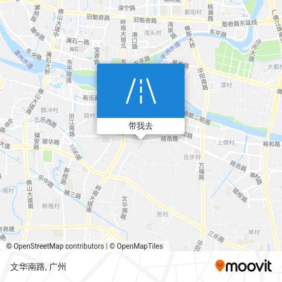 文华南路地图