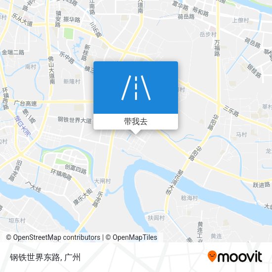 钢铁世界东路地图