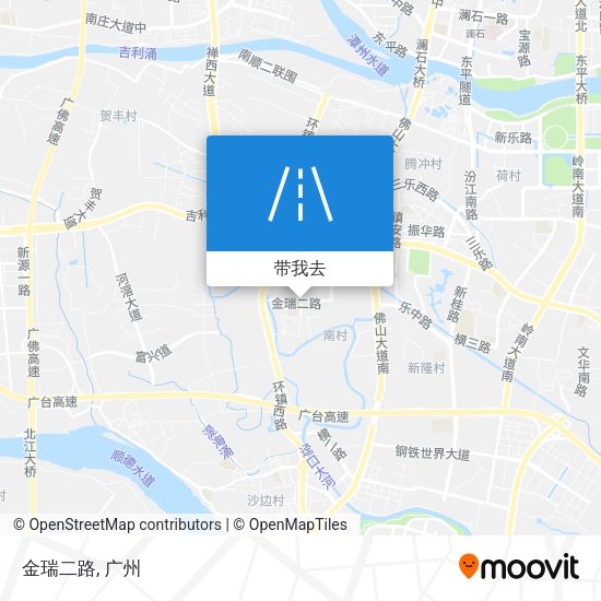 金瑞二路地图