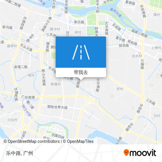 乐中路地图