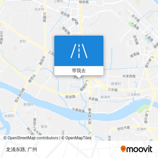 龙涌东路地图