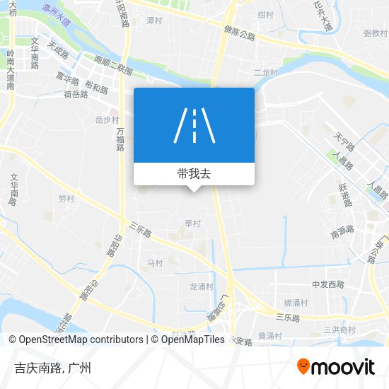 吉庆南路地图