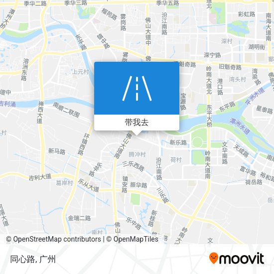 同心路地图