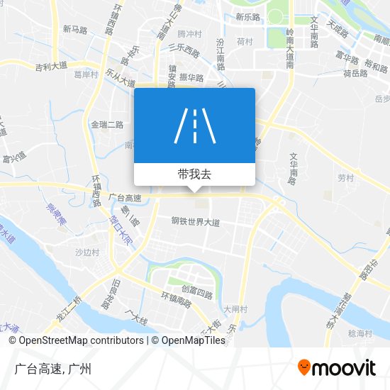 广台高速地图