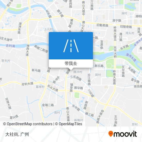 大社街地图