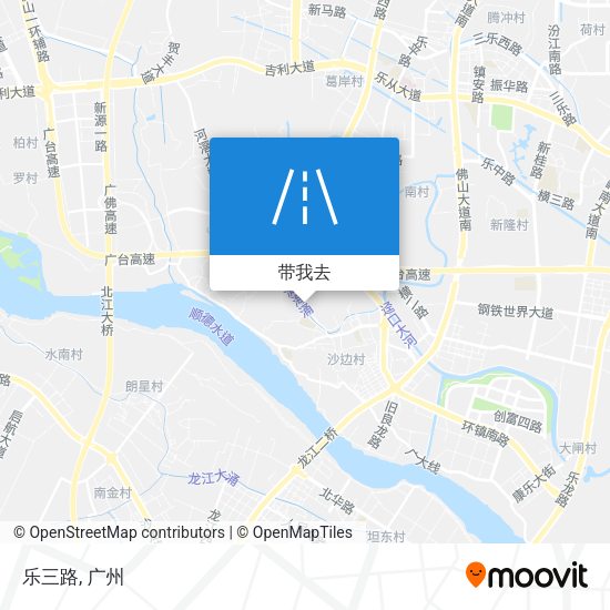乐三路地图