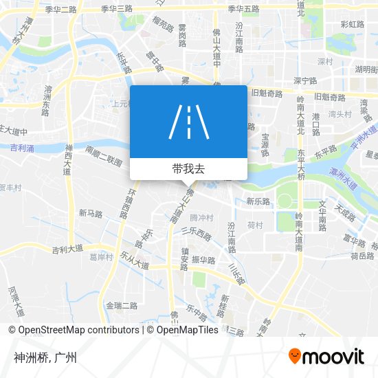 神洲桥地图