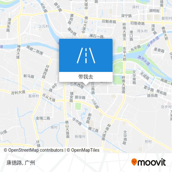 康德路地图