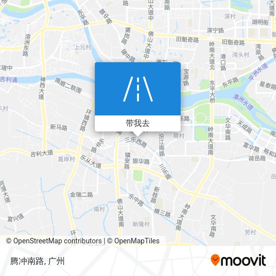 腾冲南路地图