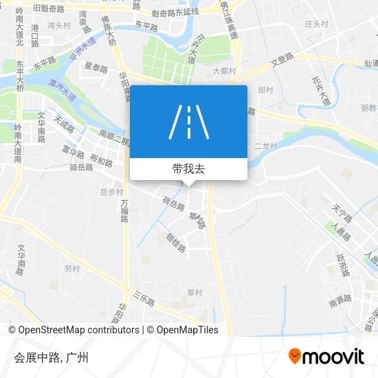 会展中路地图