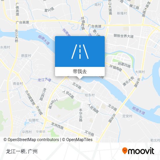 龙江一桥地图
