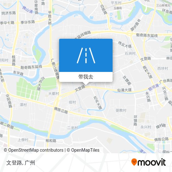 文登路地图
