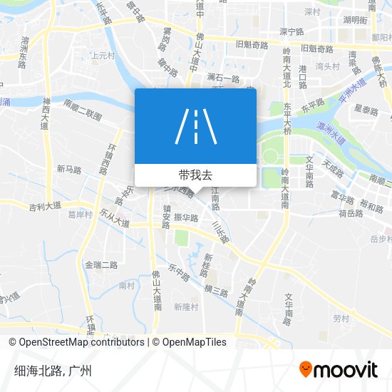 细海北路地图