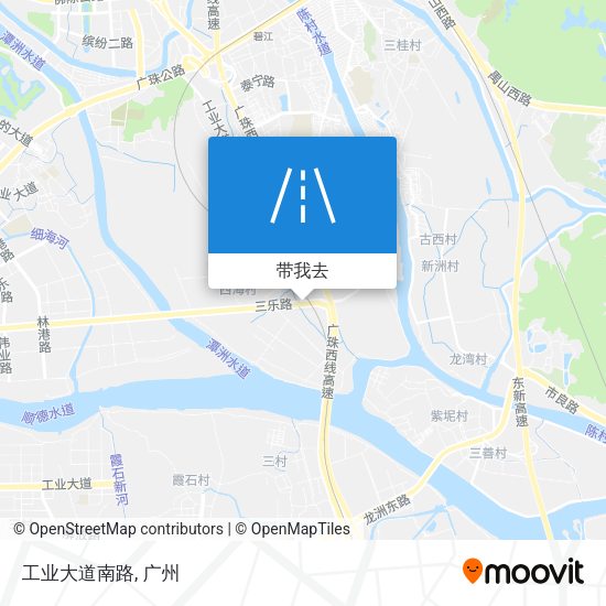 工业大道南路地图