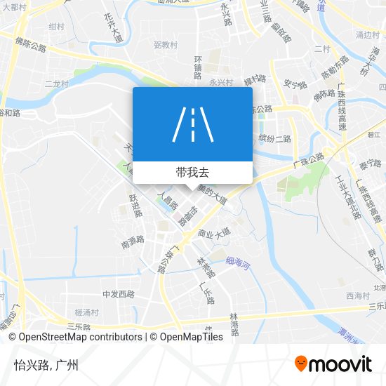 怡兴路地图