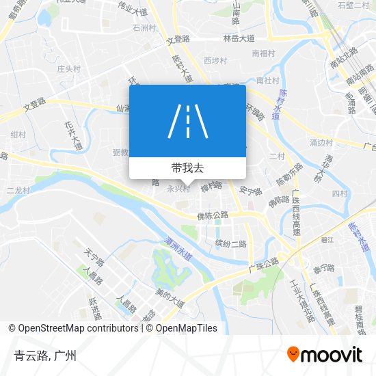青云路地图