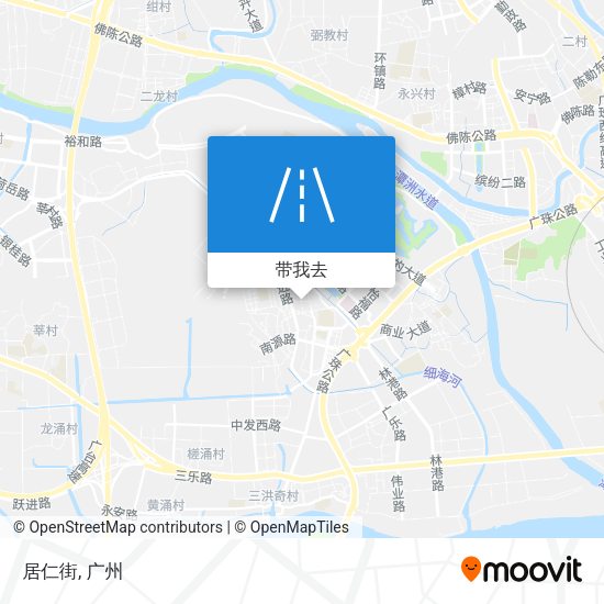 居仁街地图
