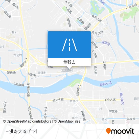 三洪奇大道地图