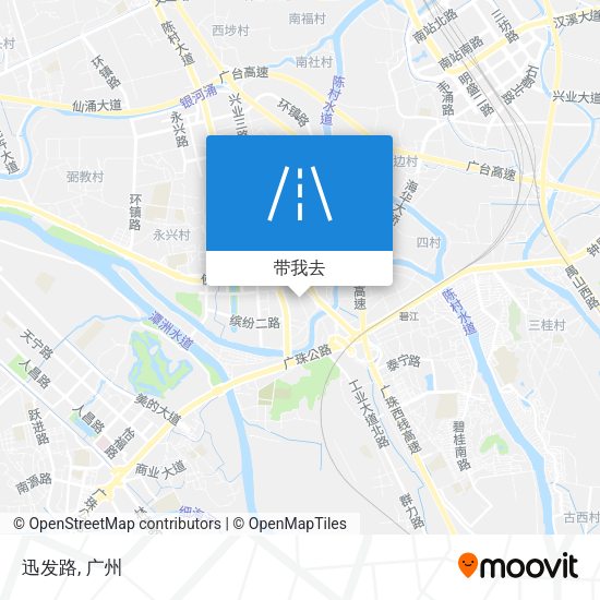 迅发路地图