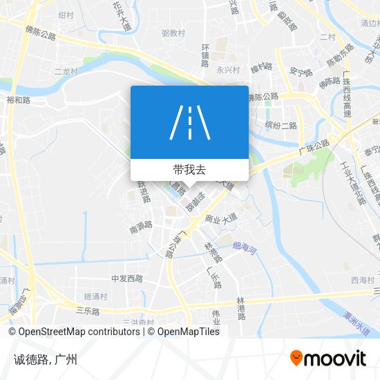 诚德路地图
