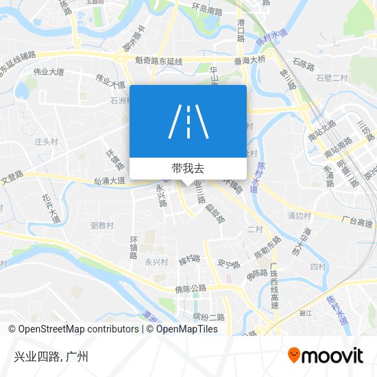 兴业四路地图